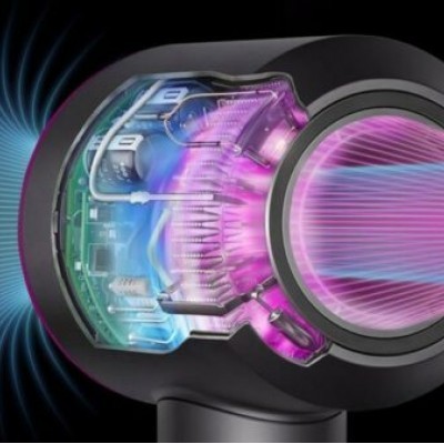 Dyson Supersonic HD03 Nickel/Purple